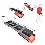Vite; Collapsible Snow Stretcher