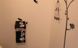 小鳥のいる　おトイレ