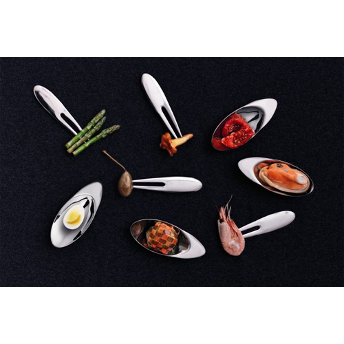 Appetize Appetiser Fork and Spoon Set