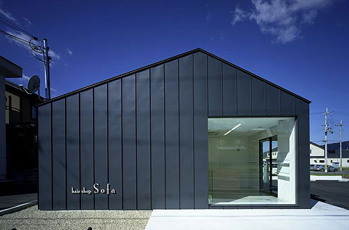 「ヘアーショップ ソファー」