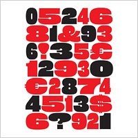 Eames Poster Numerals