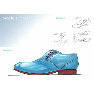 Side Lace Shoes