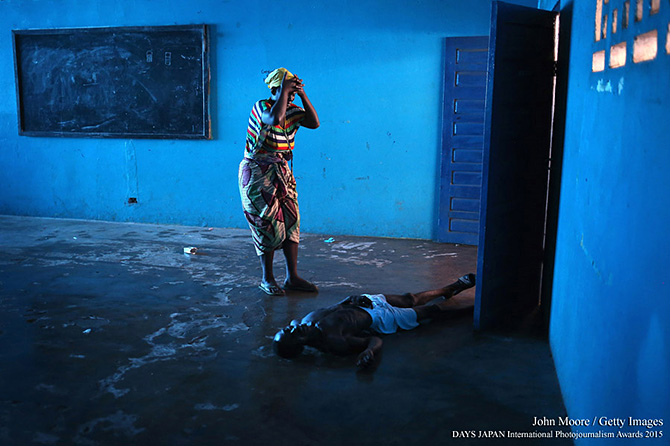 「リベリアを襲うエボラ危機」