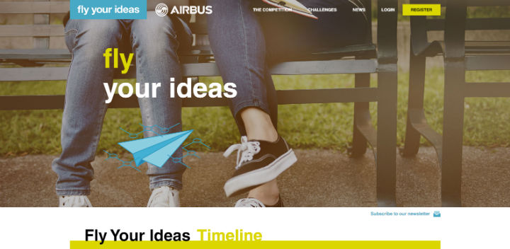 【海外情報】エアバスが「第5回 Fly Your Ideasコンテスト」の開催を発表