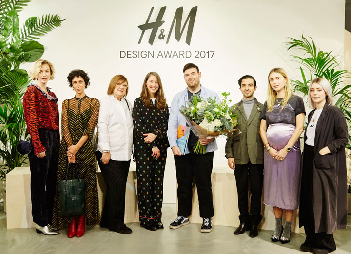 【海外情報】「H&M Design Award 2017」の優勝者が、イギリス出身のリチャード・クインに決定