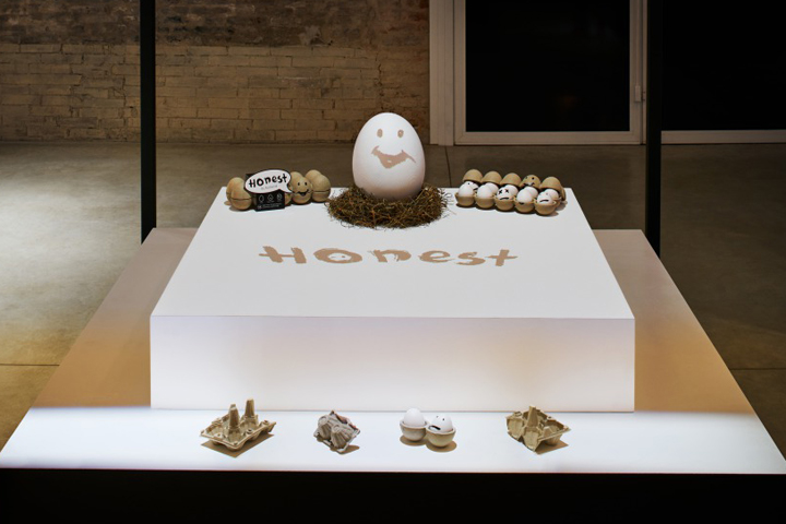 LEXUS DESIGN AWARD 2018 ピープルズ・チョイス賞「Honest Egg」ミラノデザインウィーク2018での展示