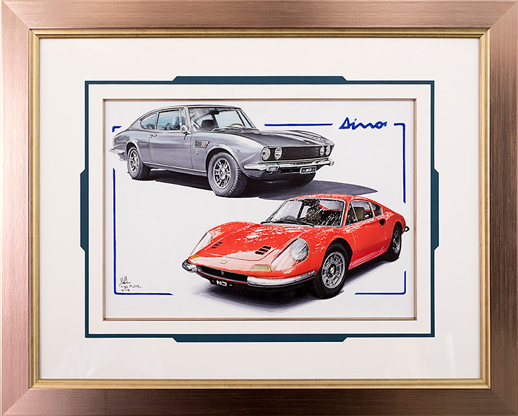 Iconic Duo - Ferrari and Fiat Dino