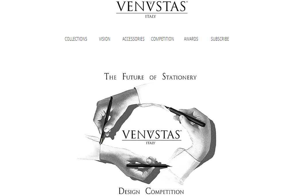 【公募情報】イタリアの文具ブランド「VENVSTAS」がデザインコンペを開催