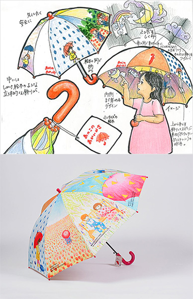 Pop-up parasol
