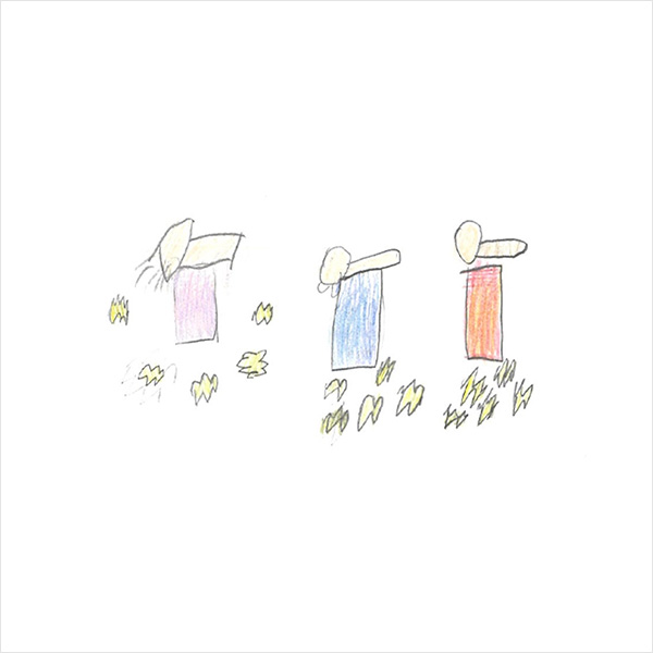 けしたあとキラキラがのこるけしごむ