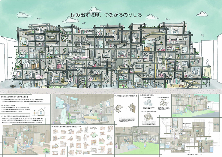 はみ出す境界、つながるのりしろ