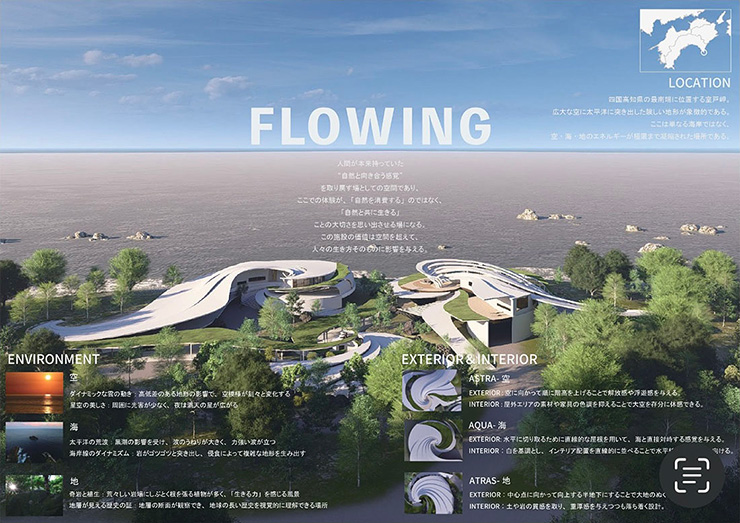FLOWING