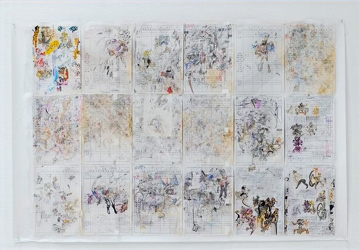 家計簿ドローイング