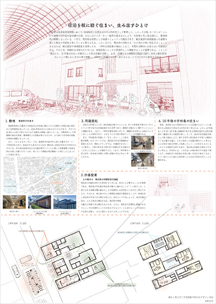 宿泊を核に紡ぐ住まい、生み出すひとけ