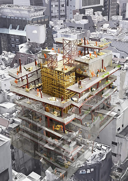 Kabukicho Complex -A Temporary Architecture for the Excluded: Toward an Inclusive Urban Future