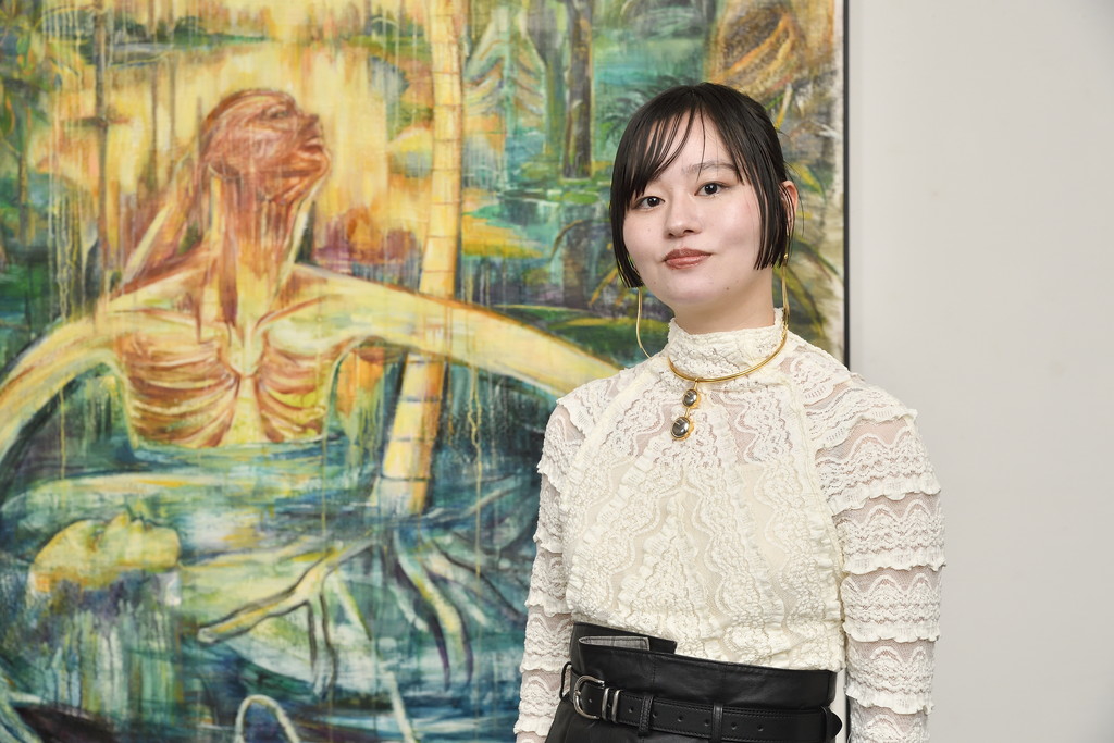 頭に降りてきたイメージを、筆に込める。「FACE2026」グランプリ―吉田茉莉子