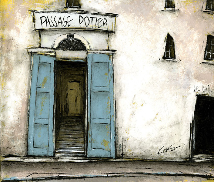 街の小さなパサージュ