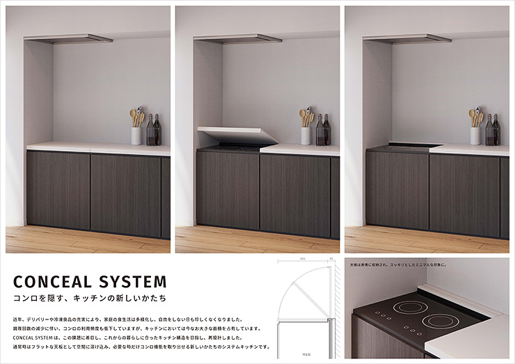 CONCEAL SYSTEM