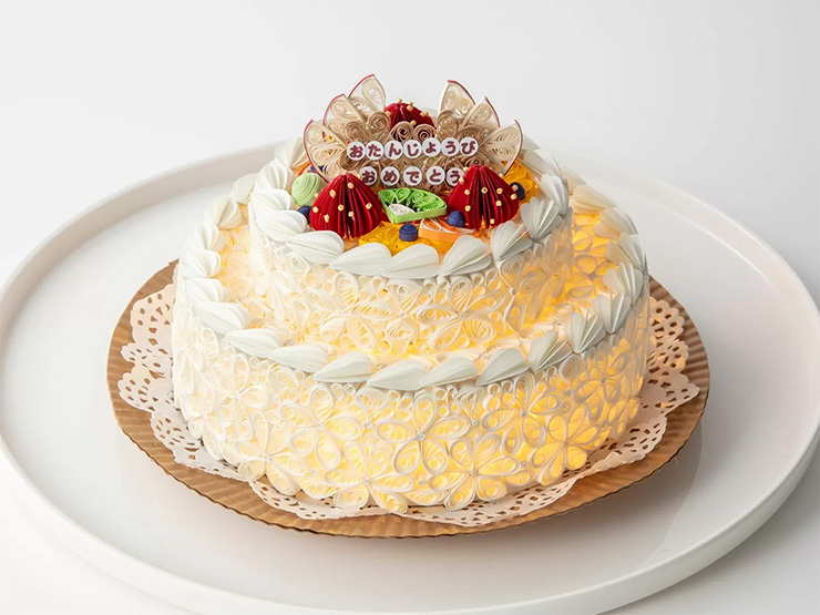 手作りおたんじょうびケーキ